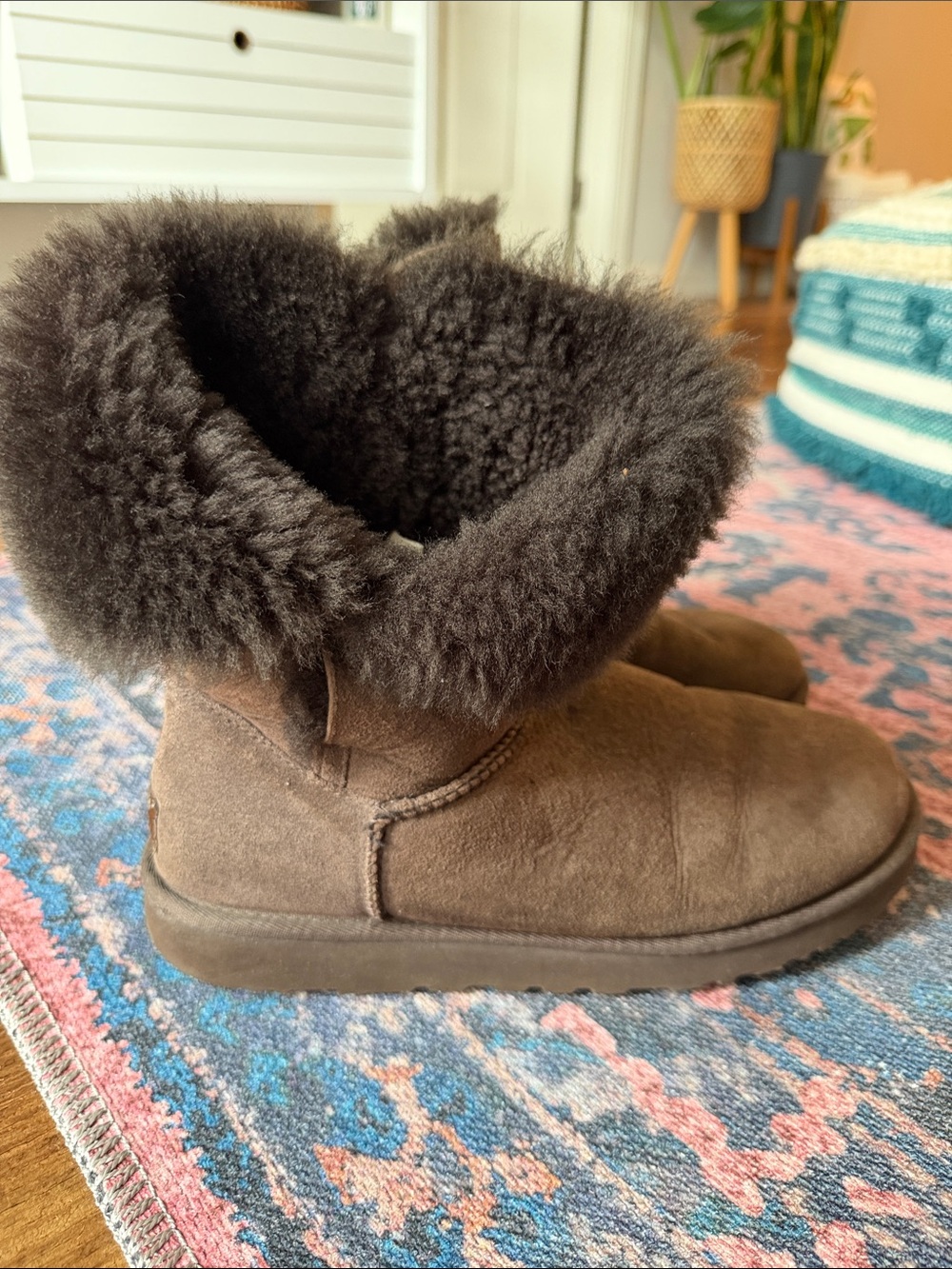 Chocolate brown UGGs